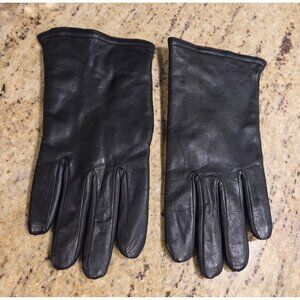 Women's XL Black Leather Lined Gloves Olefin Thinsulate 40G